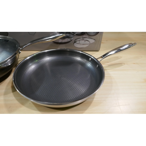 6159 - Pro Steel Cookware Pans, Original RRP £269.99 + Vat (337-380) *This lot is subject to Vat