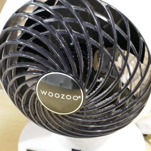 6163 - Iris Woozoo 5 Speed Fan with Remote and box (337-388) *This lot is subject to Vat