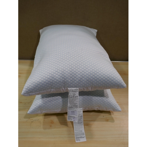 6165 - Two Hotel Grand Reversible Summer/Winter Pillows (337-117) *This lot is subject to Vat