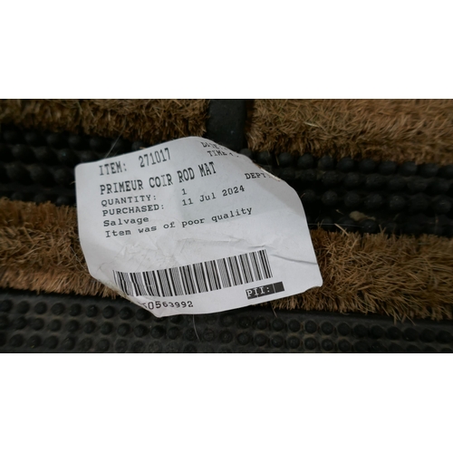 6166 - Primeur Coir Rod Mat, Two Michelin Wiperblades and a Gardena Sprinkler (337-71,89,90,91) *This lot i... 