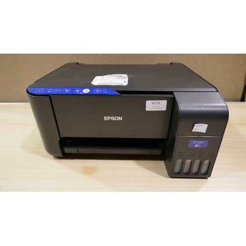 6173 - Epson Ecotank Printer (model no: Et-2711) Original RRP £129.99 + Vat (337-73) *This lot is subject t... 