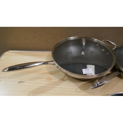 6178 - Pro Steel Cookware, Original RRP £269.99 + Vat (337-92) *This lot is subject to Vat