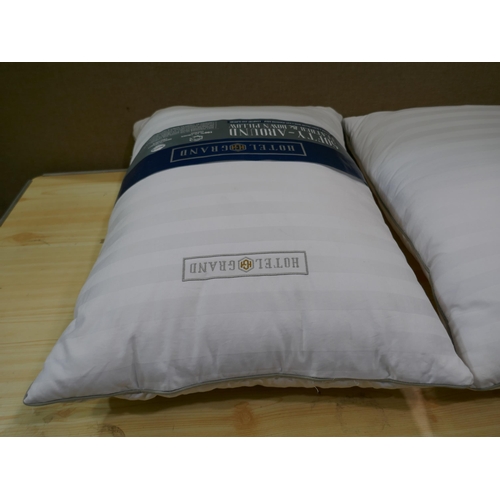 6179 - Two Hotel Grand Jumbo Down Pillows (332-554) *This lot is subject to Vat