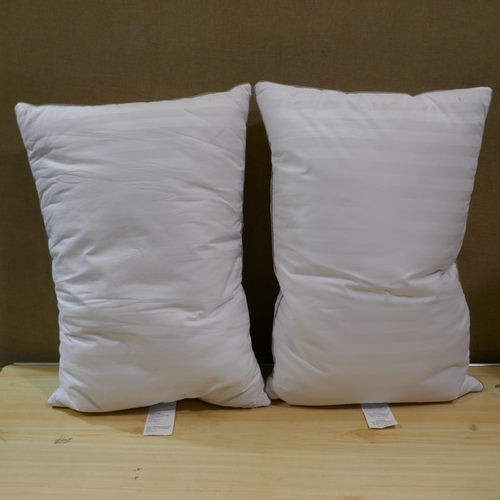 6180 - Two Hotel Grand Jumbo Down Pillows (332-555) *This lot is subject to Vat