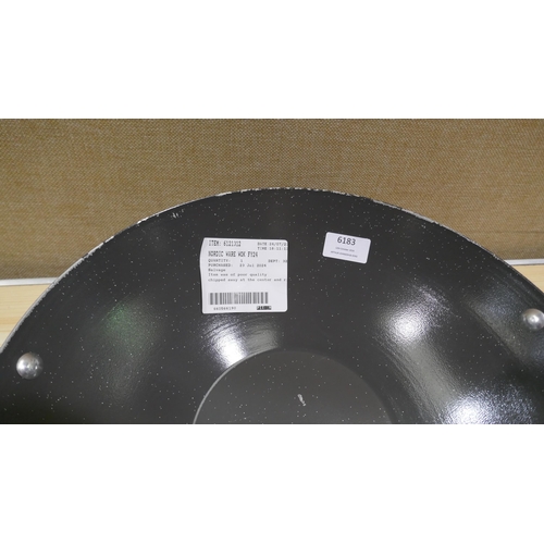 6183 - Nordic Ware Aluminized Steel  Wok (337-127) *This lot is subject to Vat