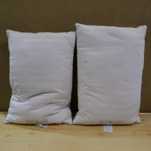 6187 - Two Hotel Grand Jumbo Down Pillows (332-556) *This lot is subject to Vat