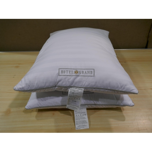 6194 - Two Hotel Grand Jumbo Down Pillows (332-563) *This lot is subject to Vat