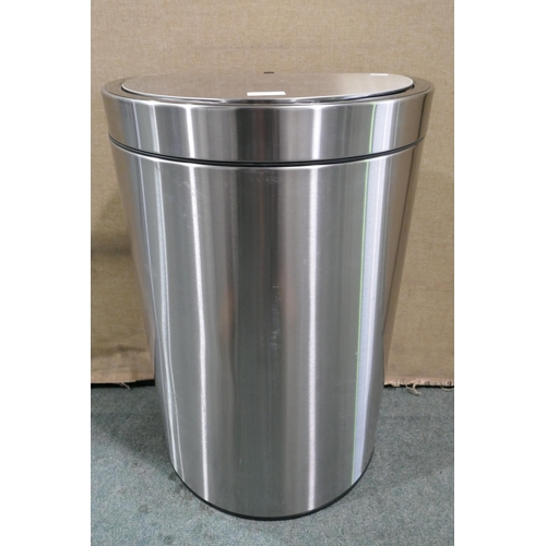 6196 - 47L Eko Semi Round Motion Sensor Bin  (337-124) *This lot is subject to Vat