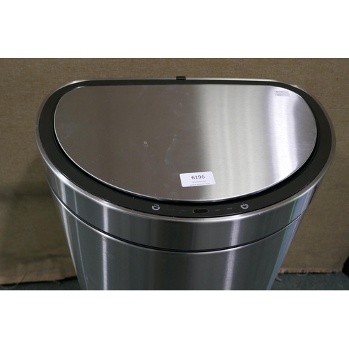 6196 - 47L Eko Semi Round Motion Sensor Bin  (337-124) *This lot is subject to Vat