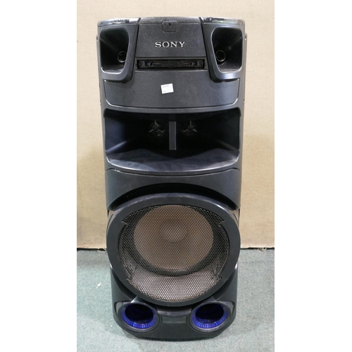 6199 - Sony Audio Wireless Speaker  - model - Mhcv73D (Damaged) Original RRP £399.99 + Vat (337-376) *This ... 