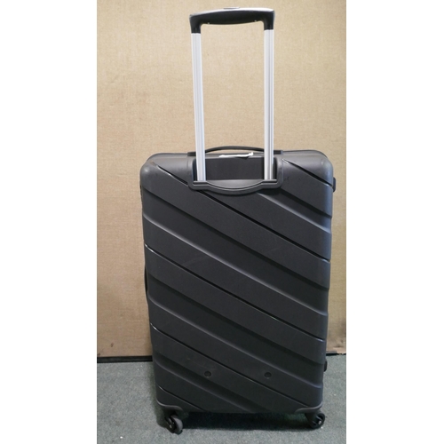 6203 - American Tourister Jetdriver Large Blck Hard Shell Luggage Case (337-377) *This lot is subject to Va... 