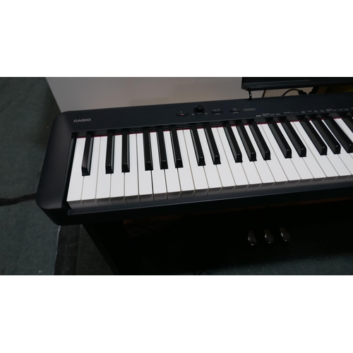 6218 - Casio 88-Key Digital Piano With Stand  - model - S160Bkst, Original RRP £399.99 + Vat (337-351) *Thi... 