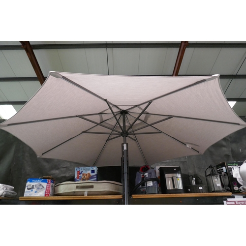 6392 - Sunvilla 10Ft Umbrella with Led Light ( No Battery/No Charger) , Original RRP £119.99 + Vat (337-364... 