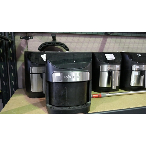 6401 - 7 x Gourmia Air Fryer 7Qt (sold as scrap)     (338-166,167,169,171-174) *This lot is subject to Vat