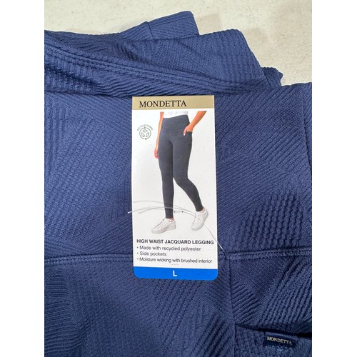 6313 - Quantity of Mondetta high waist leggings in black, various sizes (332-85008) *This lot is subject to... 