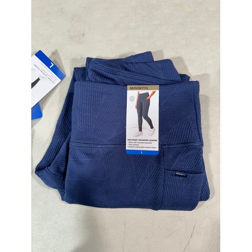 6313 - Quantity of Mondetta high waist leggings in black, various sizes (332-85008) *This lot is subject to... 