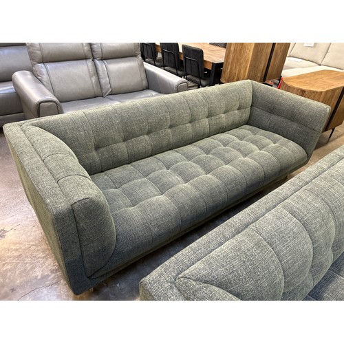 3115 - Isla 3.5 Seater Sofa Green Highland Fabric , Original RRP £833.33 + Vat (4214-13) *This lot is subje... 