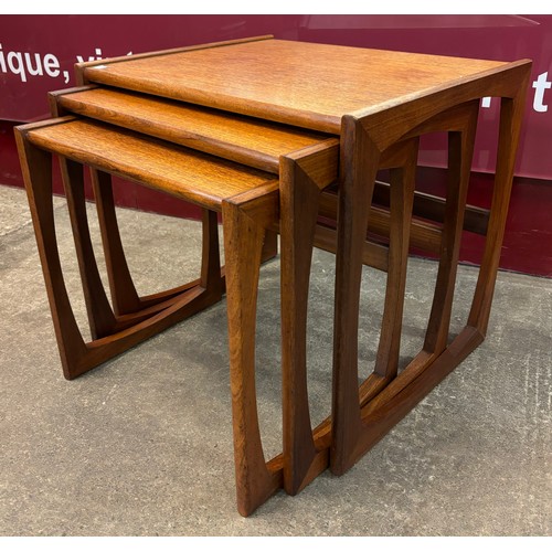 11 - A G-Plan Quadrille teak nest of tables