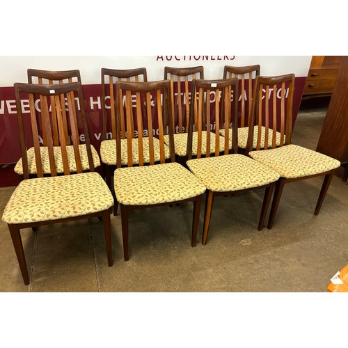 52 - A set of eight G-Plan Fresco teak dining chairs