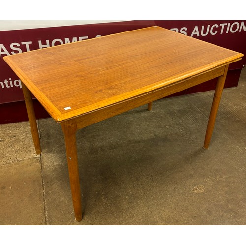 60 - A Danish A.B.J. Furniture teak rectangular extending dining table