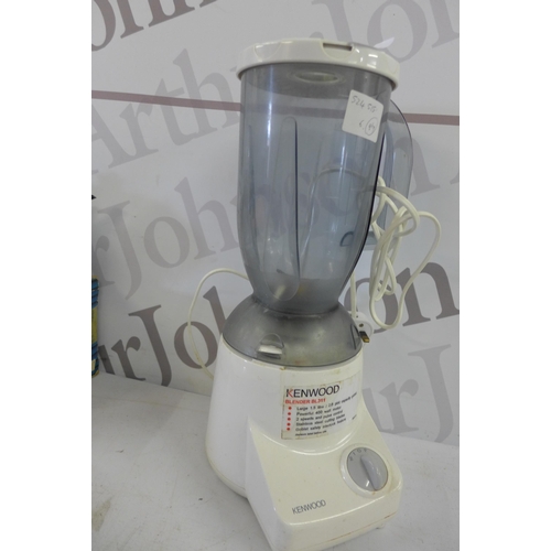 5288 - A quantity of kitchen and household items including a Kenwood BL311 blender, a Kenwood hand mixer, a... 