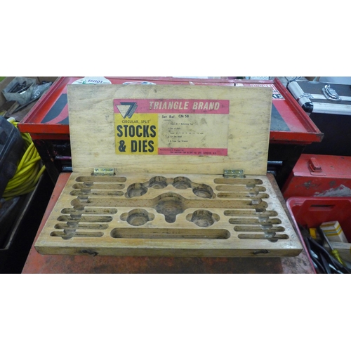 5023 - A large quantity of engineering tools and accessories including bolts, bars, spanners, pliers, brack... 