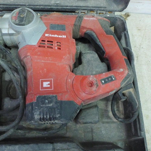 5034 - A Bosch GSR 12V cordless drill with 2 batteries and a 12v battery charger, an Einhell TE-RH 32E SDS ... 