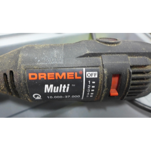 5034 - A Bosch GSR 12V cordless drill with 2 batteries and a 12v battery charger, an Einhell TE-RH 32E SDS ... 