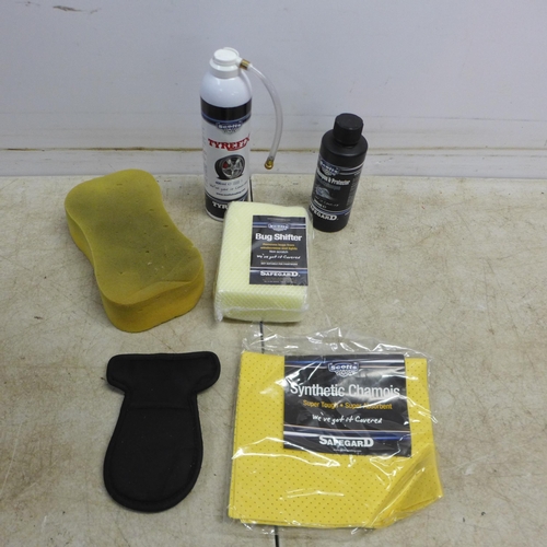 5047 - A Pentagon car cleaning kit in case