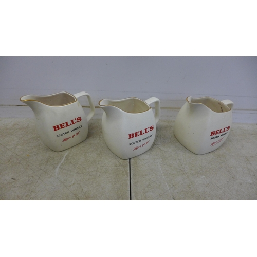 5081 - Three collectible Bell's Scotch Whiskey jugs, a Bell's Old Scotch Whiskey specially selected collect... 