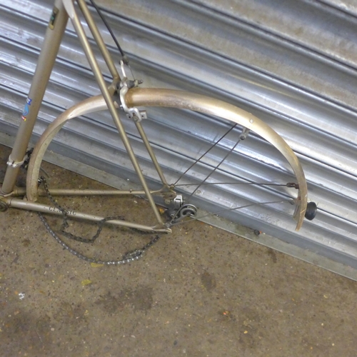 5087 - A vintage Mercian Classic 531st steel tube road bike frame with Mercian 531 fork blades