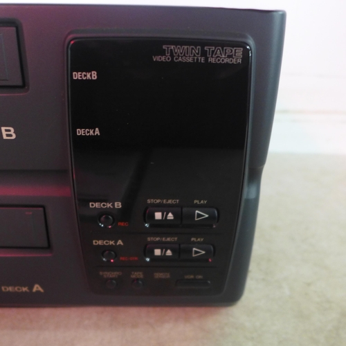 5091 - An Orion D9600A twin tape video cassette recorder