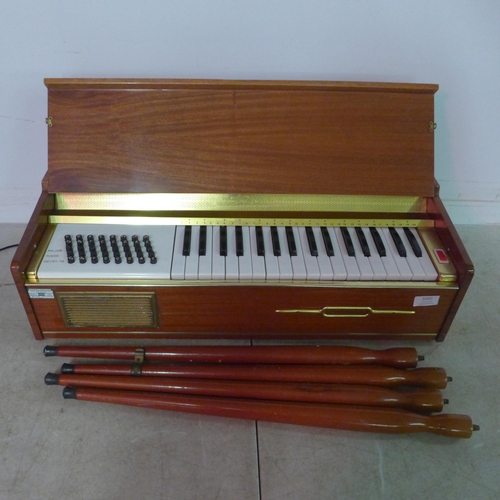 5092 - An Italian made J. Busilacchio electric harmonium