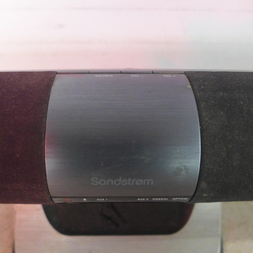 5096 - A SandStrom SSBT12 soundbar speaker system with subwoofer