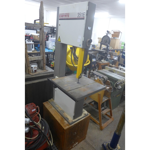 5194 - A 240V single phase Startrite 351E band saw - Serial No. 202/865