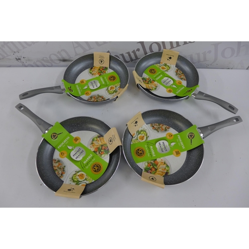 5214 - 4 Progress Marble Premium 30cm frying pans  *This lot is subject to VAT