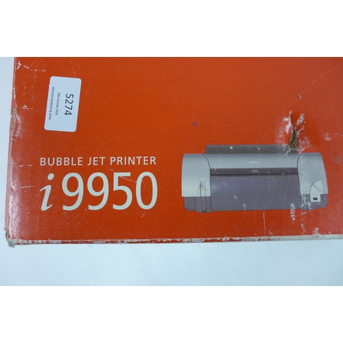 5274 - A Canon i9950 bubble jet printer