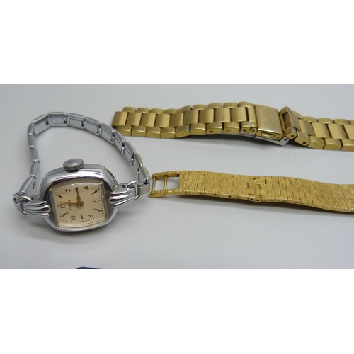 1035 - A collection of lady's watches including Michael Kors, Casio and Guess W13074L1