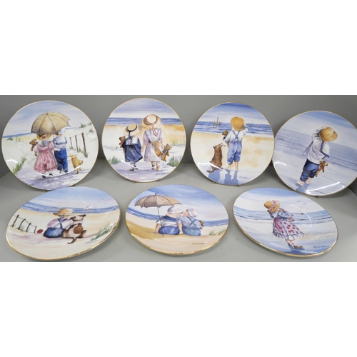 1053 - Royal Worcester collectors plates, four Peter Pan, twelve One Glorious Summer **PLEASE NOTE THIS LOT... 