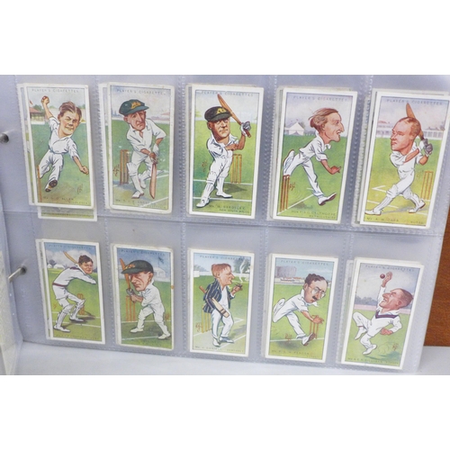 678 - Sporting Cigarette Card Sets, various sets to include Cricketers 1934, Cricketers 1938 x 2, Crickete... 