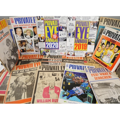 1063 - A collection of Private Eye magazines, 1971 to 2022 **PLEASE NOTE THIS LOT IS NOT ELIGIBLE FOR IN-HO... 