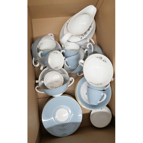 1072 - A Royal Doulton Rose Elegans tea and dinner service **PLEASE NOTE THIS LOT IS NOT ELIGIBLE FOR IN-HO... 