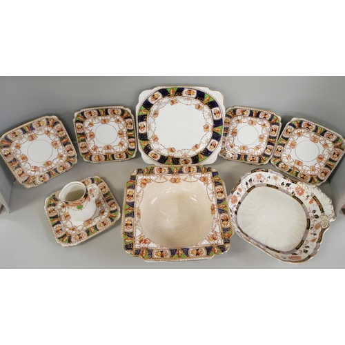 1076 - A collection of earthenware and china including dinner plates, side plates, bowls, vases, etc. **PLE... 