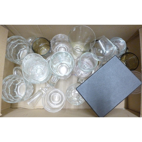 1092 - Five boxes of household china and glass and kitchenalia **PLEASE NOTE THIS LOT IS NOT ELIGIBLE FOR I... 