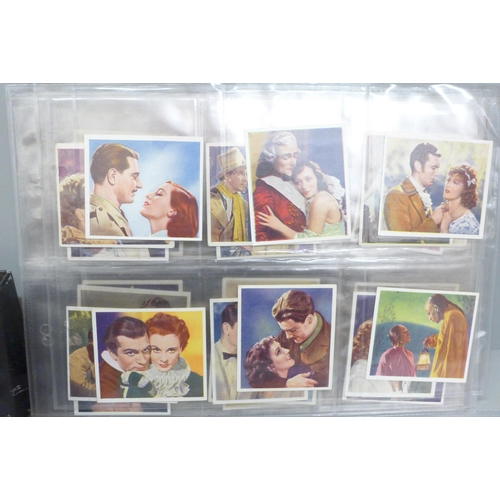 705 - Cigarette card sets and part sets, approximately 75 sets, most it would seem are full sets, plus hun... 