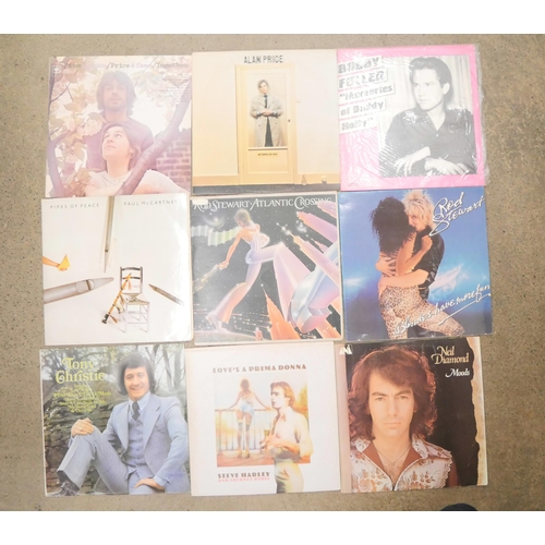 740 - Male Pop LPs 60s/80s (28)