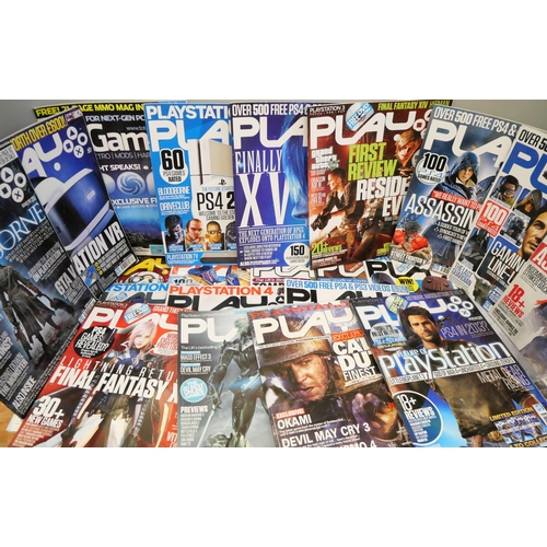 751 - A box of PlayStation 3 gaming magazines