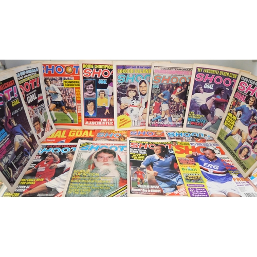 777 - A box of early 1970s Shoot magazines