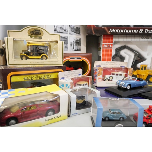 778 - A collection of boxed die-cast vehicles including Corgi, Polistil, Atlas, etc.