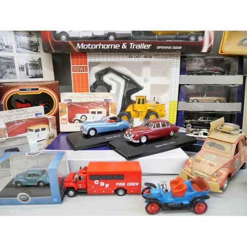 778 - A collection of boxed die-cast vehicles including Corgi, Polistil, Atlas, etc.